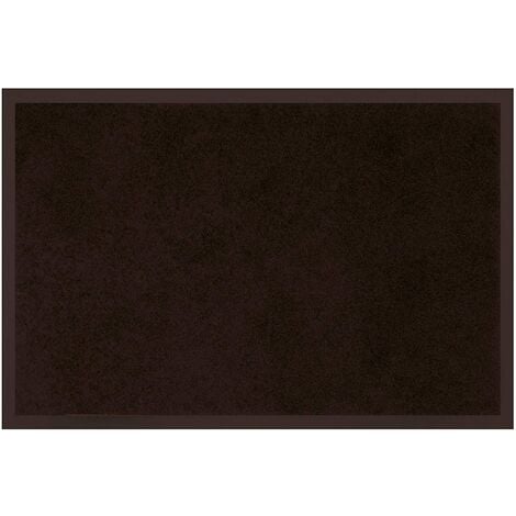 1001KDO Tapis d'entree telio noir 80 x 120 cm