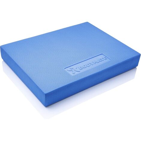 Tapis d'équilibre - 1 pièce - Mousse haute densité - Rééducation et fitness - Yoga et Pilates - Bleu 44x33x6 cm (Bleu foncé 40335 cm)