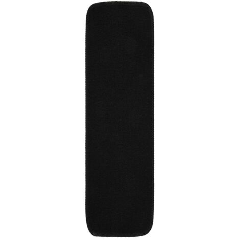 Tapis d'escalier antidérapants 15 pcs，Marches d'escalier 75x20cm Noir Rectangulaire CFW666264