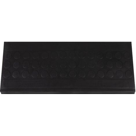 Tapis d'escalier en caoutchouc Coin Antidérapant 25 x 75 cm