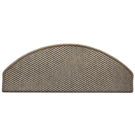 Tapis d'escalier en sisal naturel 100% – Antidérapant et écologique – Couleur beige – Longueur 3412mm – Haute valeur décorative