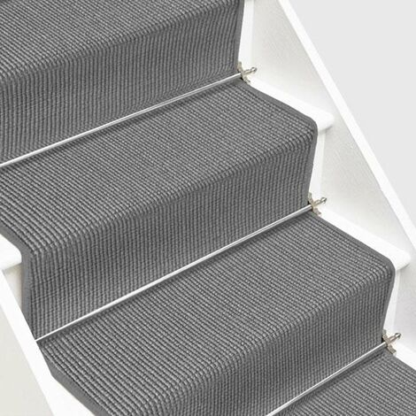 Tapis d'escalier en sisal sur mesure | Sylt | Nombreuses couleurs