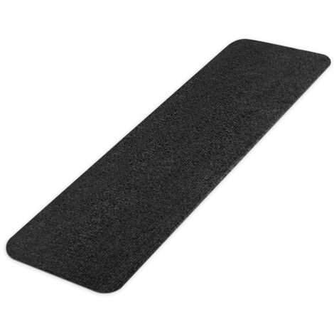 Tapis d'escalier Leipzig Anthracite Rectangulaire sans lèvre