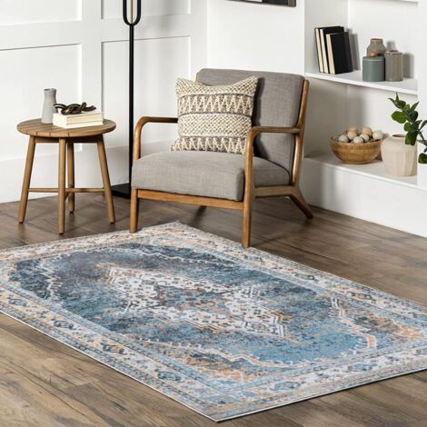 TAPIS DESIGN 2 1.60X2.30 BLUE