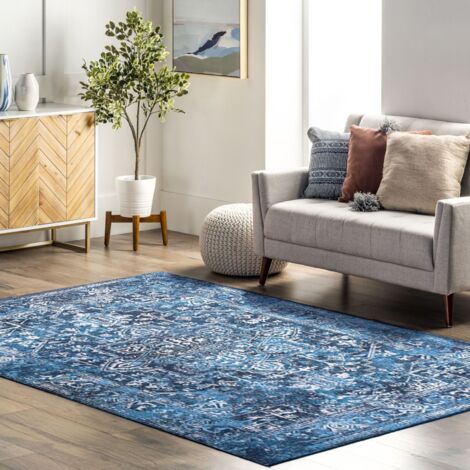 TAPIS DESIGN 3 1.80X2.60 BLUE