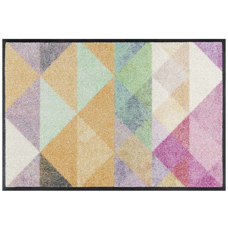

Dezenco - Alfombra de diseño SANORI KT en poliamida multicolora - Multicolore