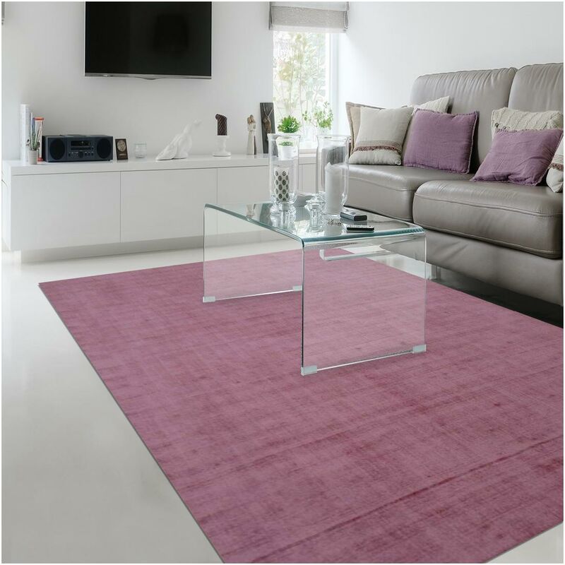 

diseño moderno alfombra 60x110 cm rectangular UNIDO NEO azul entrada Handtufted adecuado para calefacción por suelo radiante - Rose