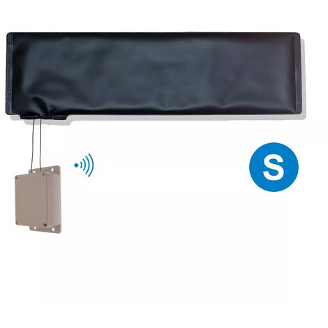 Tapis détection pression supplémentaire avec émetteur sans-fil 300m dans boîtier étanche IP65 - Taille S (gamme DA600+)