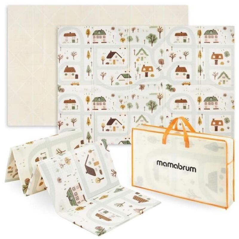 Tapis d'eveil évolutif en Mousse éveil Bébé Mamabrum 180120, Double