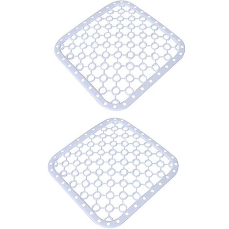 Tapis d'évier de cuisine, tapis carré en plastique, tapis de protection d'évier pratique pour évier de cuisine, design moderne