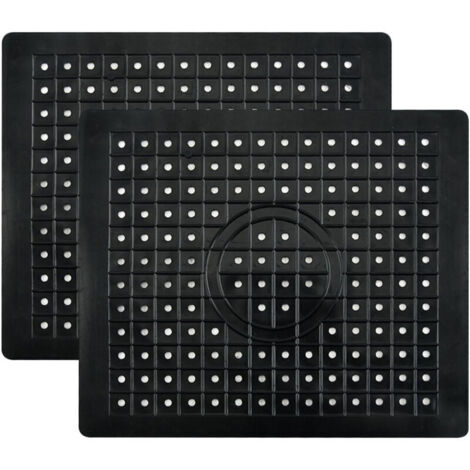 Tapis d'évier en caoutchouc, tapis d'évier noirs, tapis de lavabo en caoutchouc, dessous de verre