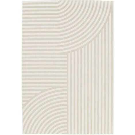 Tapis d’extérieur à motif géométrique - 120x170cm - BIZANA