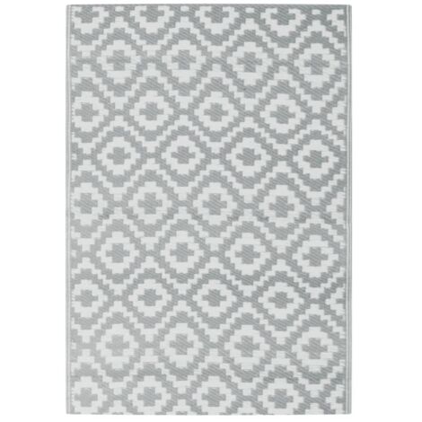 Tapis d'extérieur ARAKIL Gris 160x230 cm PP CFW15224