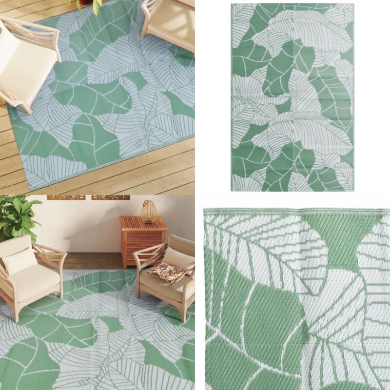 Vidaxl - Tapis d'extérieur arakil vert 190 x 290 cm pp - Tapis Exterieur - Tapis De Jardin - Tapis Design - Tapis Reversible - Tapis Durable - Home &