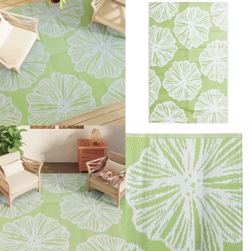 Vidaxl - Tapis d'extérieur arakil vert 190 x 290 cm pp - Tapis Exterieur - Tapis De Jardin - Tapis Veranda - Décoration Extérieur - Terrasse - Home &