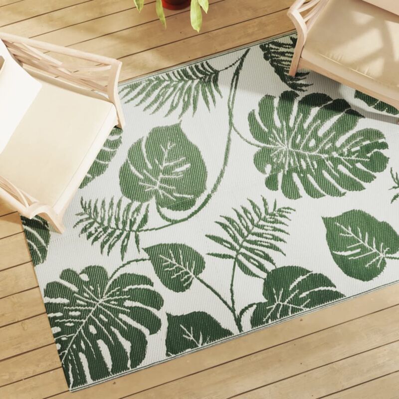 Vidaxl - Tapis d'extérieur arakil vert 140 x 200 cm pp