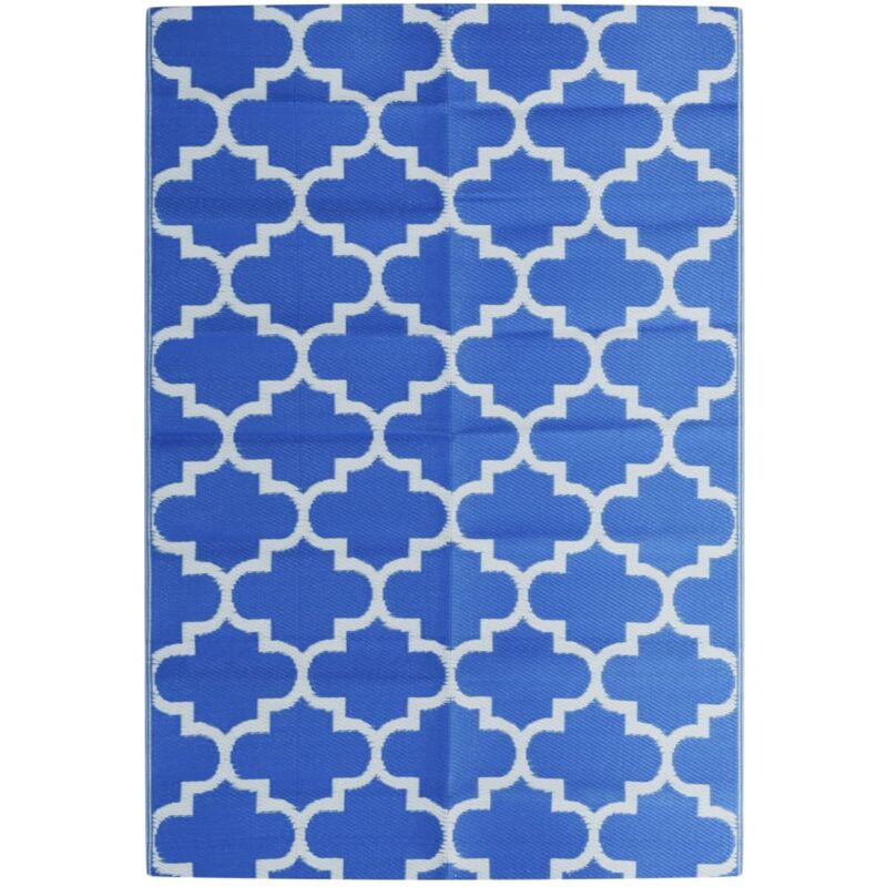 Vidaxl - Tapis d'extérieur arakil bleu 140 x 200 cm pp