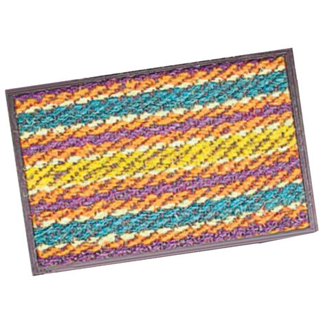 Tapis d'extérieur Paillasson fibre de coco 40x80 cm Epaisseur 6mm