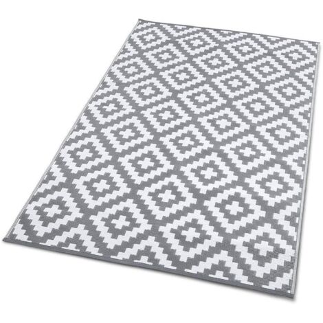 Tapis d'extérieur rectangulaire réversible 120 x 180