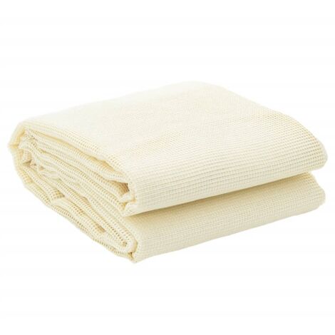 Tapis d'extérieur  Tapis de sol de camping crème 5,5x2,5 m CFW76332