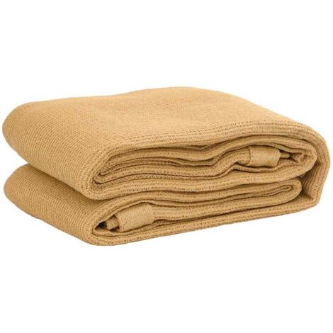 Tapis d'extérieur  Tapis de tente sable 250x400 cm PEHD CFW50510