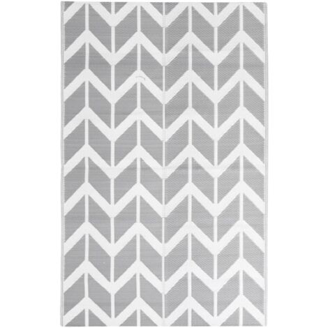 Tapis d'extérieur，Tapis de jardin Gris 160x230 cm PP CFW536124