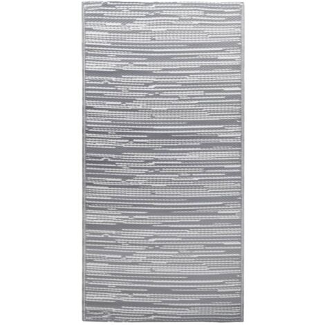 Tapis d'extérieur，Tapis de jardin Gris 160x230 cm PP CFW541051