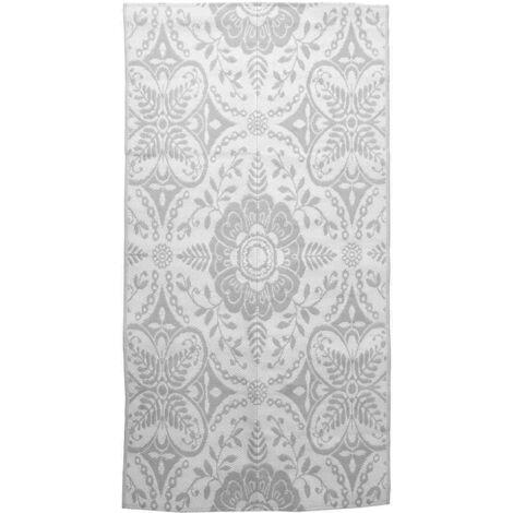 Tapis d'extérieur，Tapis de jardin Gris clair 160x230 cm PP CFW645360