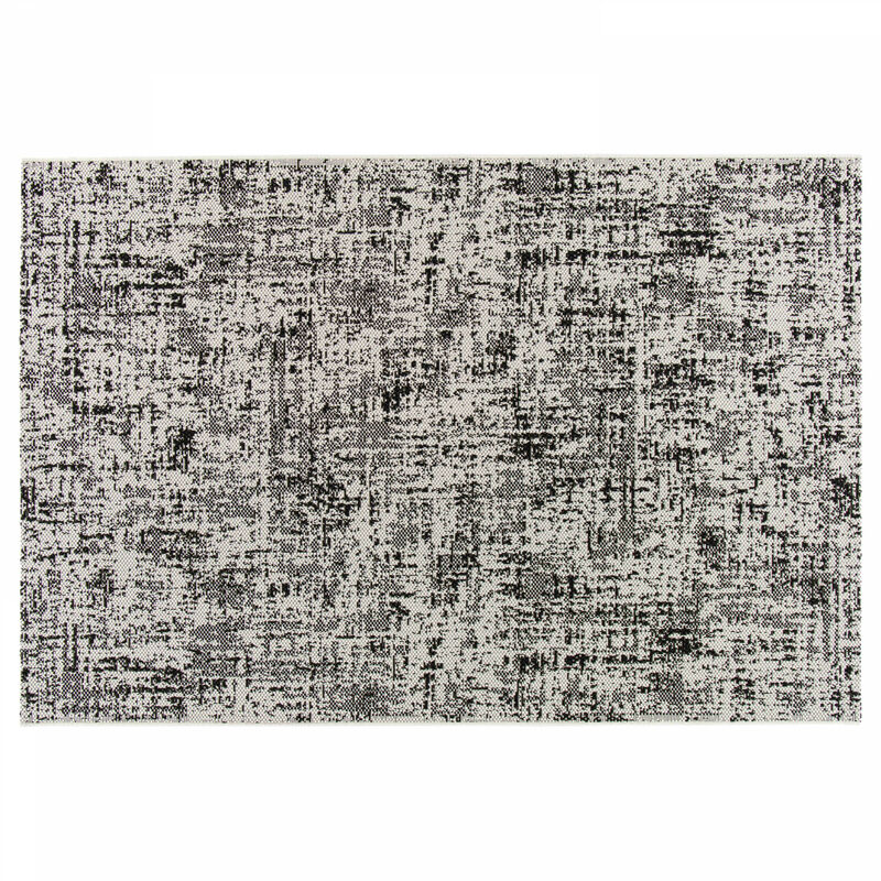 Oviala - Tapis d'extérieur en polypropylène 200 x 290 cm blanc