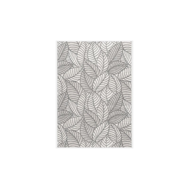 Tapis d'extérieur ou de salon - Provence - Beige et gris naturel - 200 x 290 cm