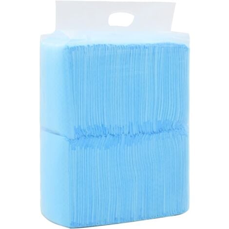 Tapis d’hygiène pour chiens 100 pcs 60 x 45 cm Tissu non tissé vidaXL