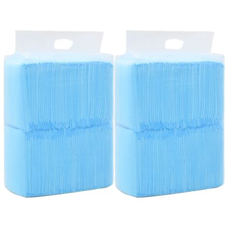 Tapis d’hygiène pour chiens 200 pcs 60 x 45 cm Tissu non tissé