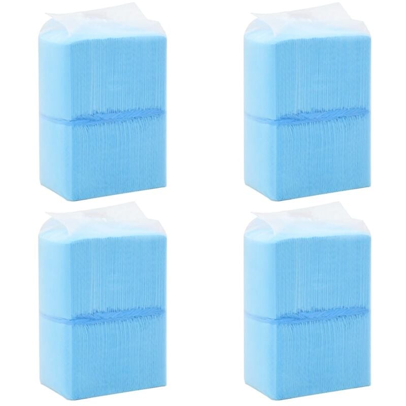 Tapis d'hygiène pour chiens 400 pcs, Tapis éducateur pour chiens, Tapis de toilette pour chiens 45 x 33 cm Tissu non tissé CFW24396