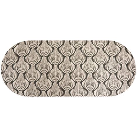 Tapis diatomite anti-dérapant l120cm oval - 5five