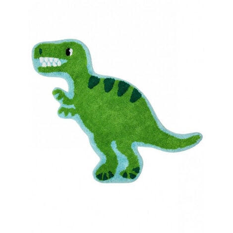Tapis Dinosaure Rugissant T-Rex - 70 cm x 48 cm - Vert