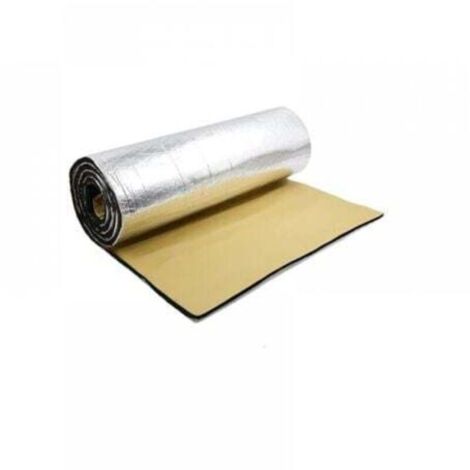 Tapis d'insonorisation de voiture, mousse insonorisante, isolation universelle imperméable et insonorisée 50cm x 200cm x5 mm