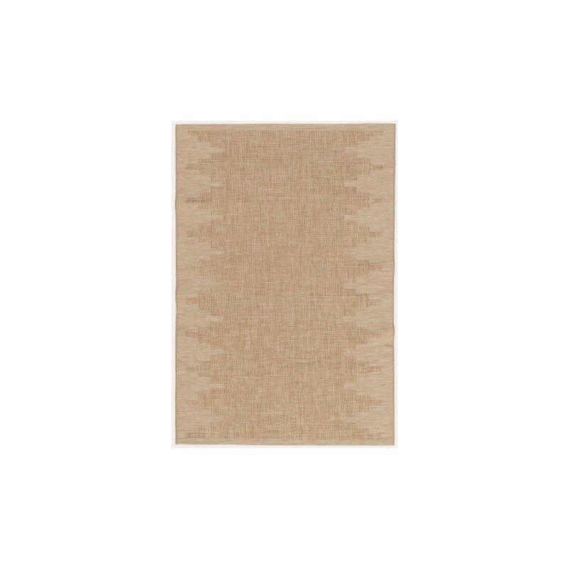 Décoweb - Tapis d'extérieur ou d'intérieur aspect naturel - Amaya - Beige - 160 x 230 cm