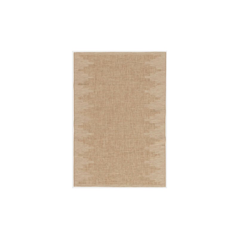 Décoweb - Tapis d'extérieur ou d'intérieur aspect naturel - Amaya - Beige - 120 x 170 cm