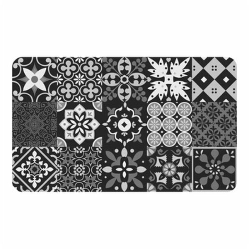 Douceur D'intérieur - Tapis en mousse imprimé salou, 45 x 75 cm