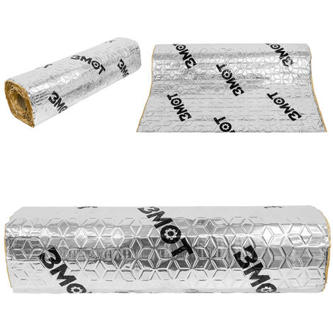 TAPIS ISOLANT 2 m2 aluminium utyle 50 x 400 cm isolation tapis  anti-dronnage recouvert d'aluminium son EUR 55,55 - PicClick FR