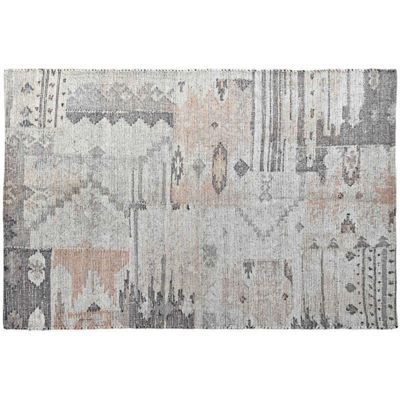 Dkd Home Decor - Tapis multicolore en polyester et coton (160 x 230 x 0,7 cm)