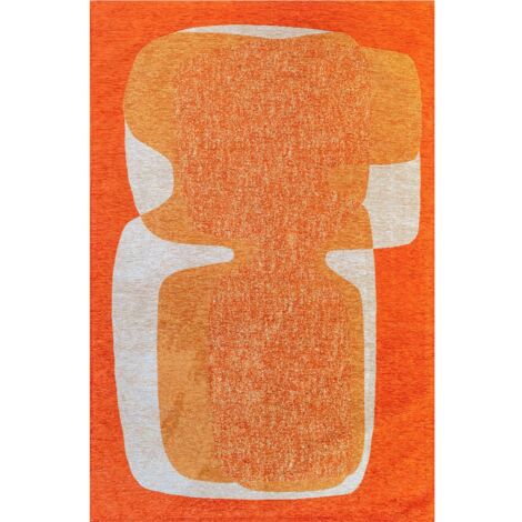 Tapis doré vintage 70s intérieur extérieur antidérapant - 200 x 280 cm