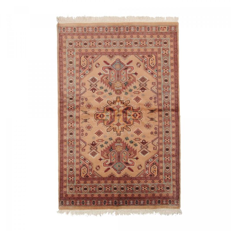 Authentique tapis d'Orient fait main 123x190 multicolore