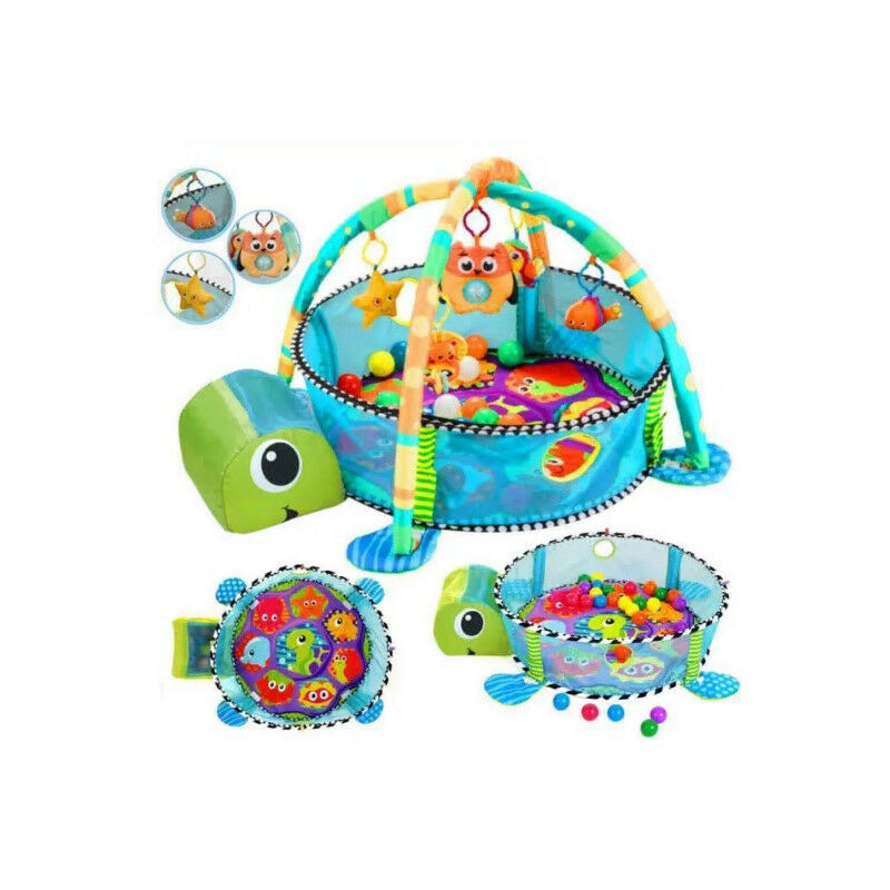 Tapis d'éveil motif tortue