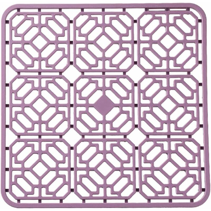 Rosier - Tapis d'évier en silicone, 30 x 30 cm, antidérapant, pour évier, couverts, plats——VEBTles