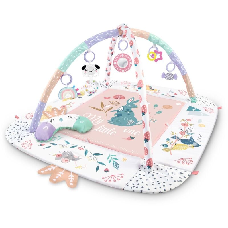 Tapis éducatif interactif 110 x 100 cm Nukido Oiseau