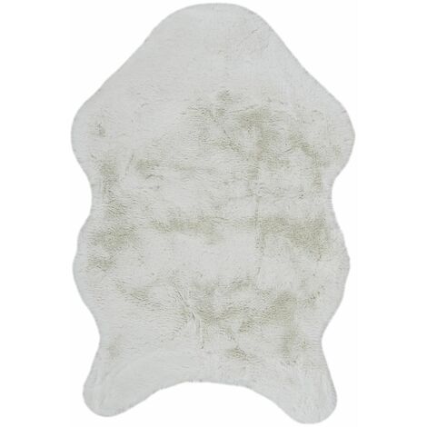 Tapis effet fourrure extra doux à poils fins