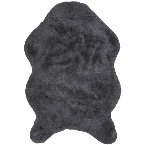 Tapis effet fourrure extra doux à poils fins