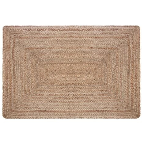 Tapis  - Effet naturel en jute Naturel 60x90 cm