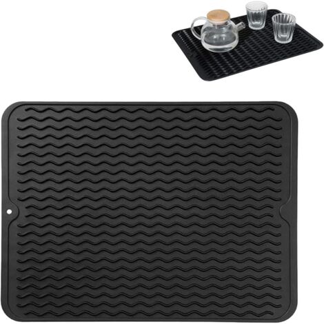 LIFSEZY - Tapis De Séchage En Pierre Pour Comptoir De Cuisine, Super Absorbant à Séchage Rapide, Tapis